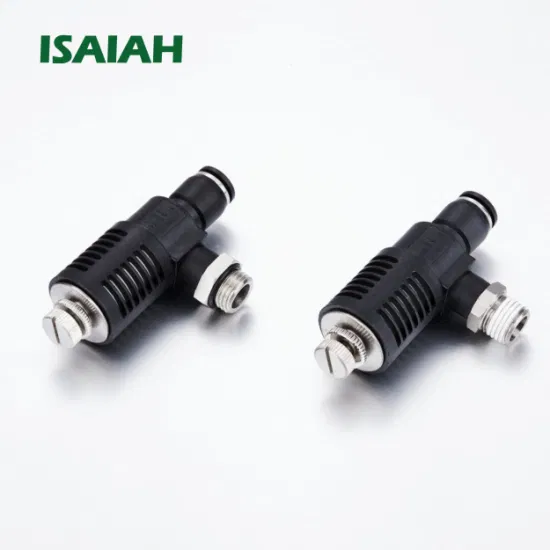 SMC Type Pneumatic Throttle Muffler Quick Exhaust with Silencer Air Flow Speed Control Valve
